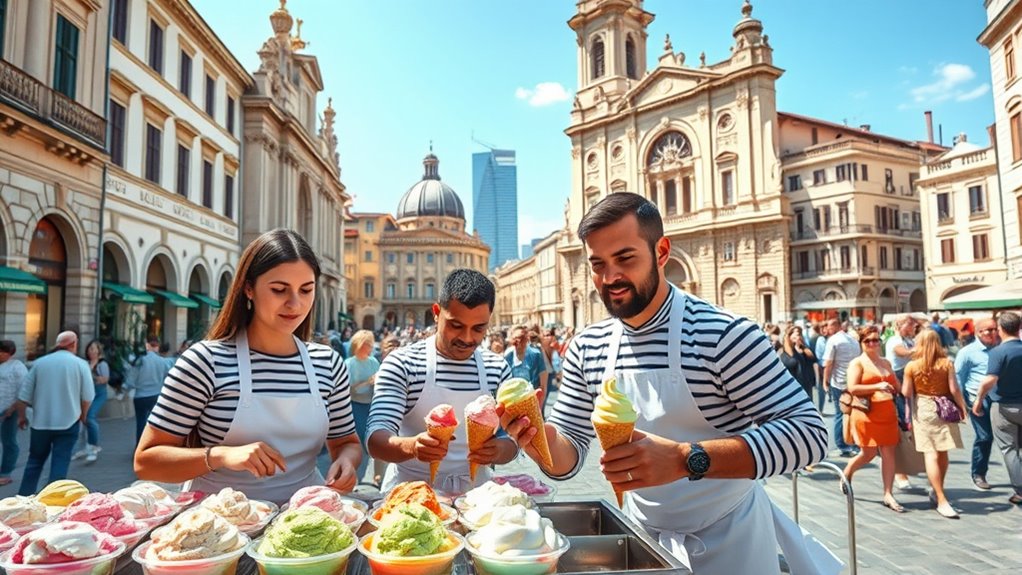 italian immigrants spread gelato