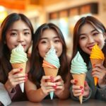 k pop idols gelato preferences