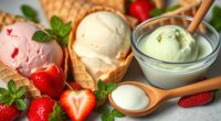 low fodmap gelato ingredients