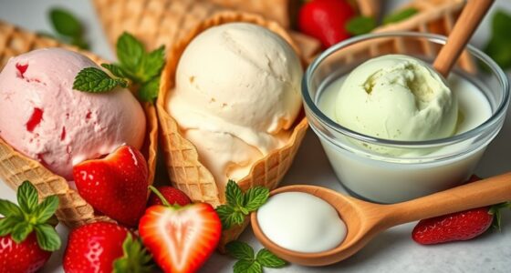 low fodmap gelato ingredients