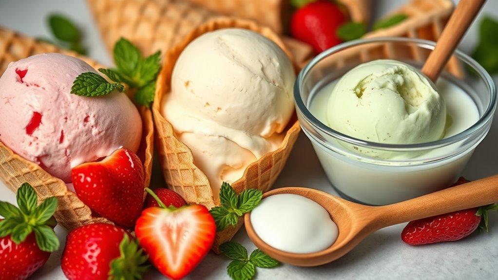 low fodmap gelato ingredients
