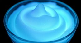 luminous proteins in ice