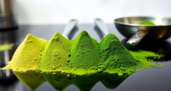 matcha quality and gelato flavor
