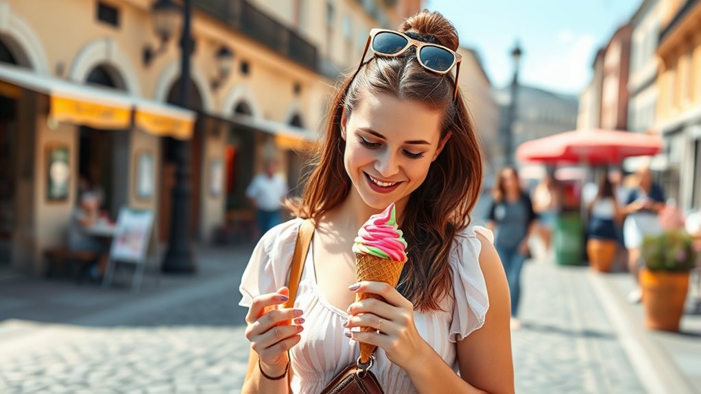 mindful gelato walking tips