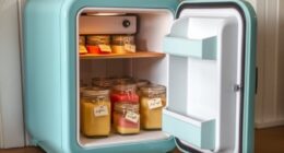 mini fridge gelato aging