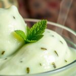 mint infused moroccan gelato