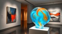 museums showcase frozen art
