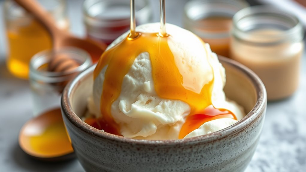 natural sweeteners enhance gelato