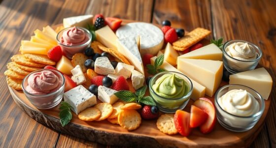 pairing cheese with gelato