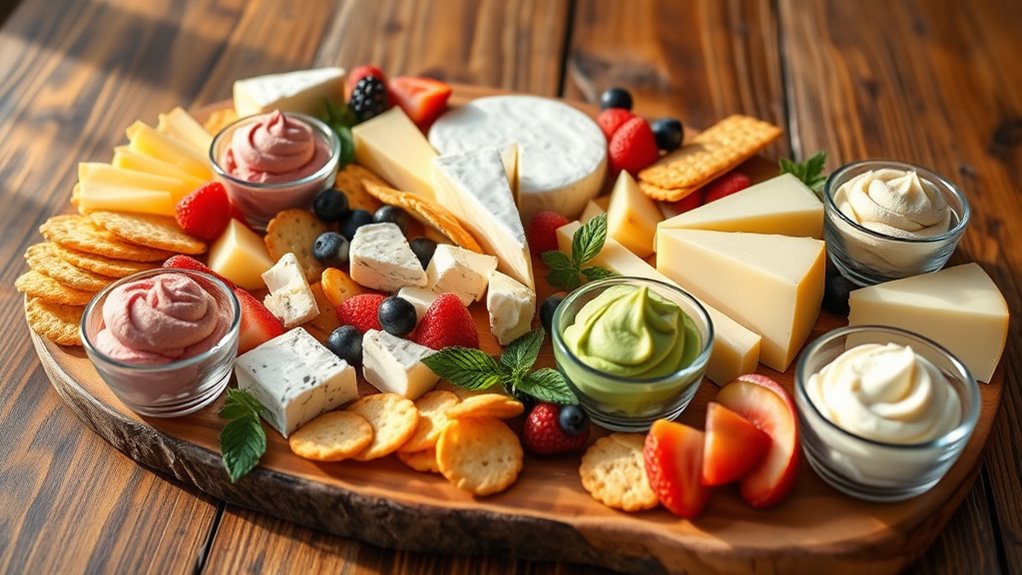 pairing cheese with gelato