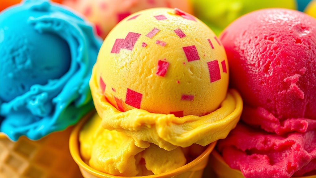 pixelated gelato art trend