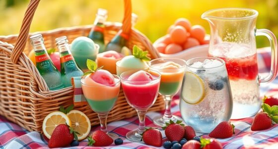 refreshing sparkling water pairings