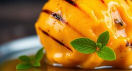 spiced mango italian gelato