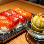 sushi and gelato fusion