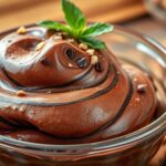 vegan hazelnut chocolate gelato