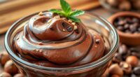 vegan hazelnut chocolate gelato