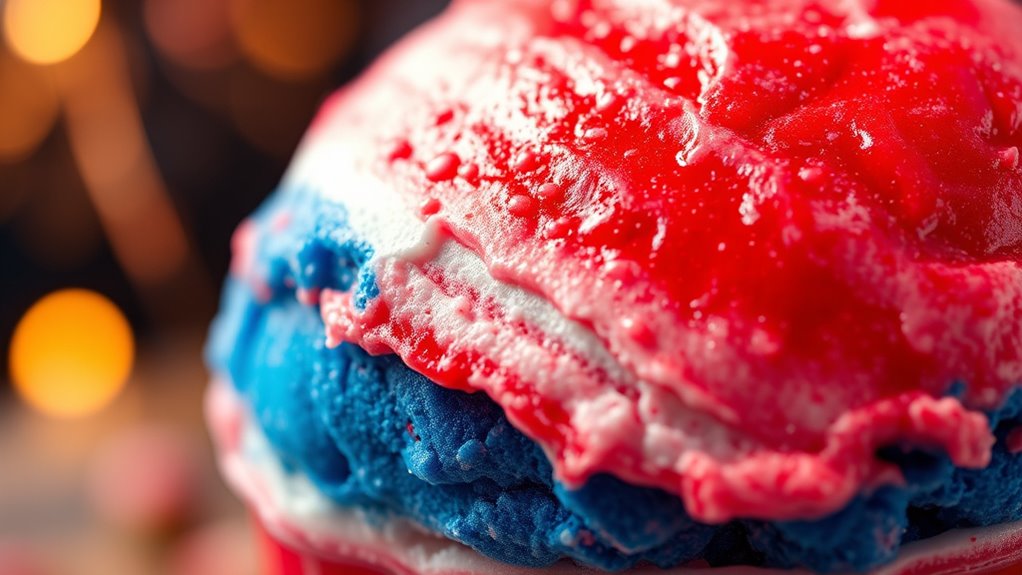 vibrant patriotic festive flavors