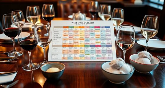 wine gelato pairing guide