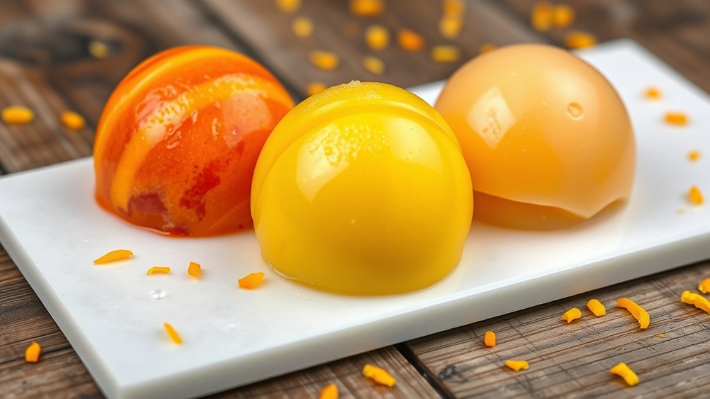 winter citrus gelato flavors