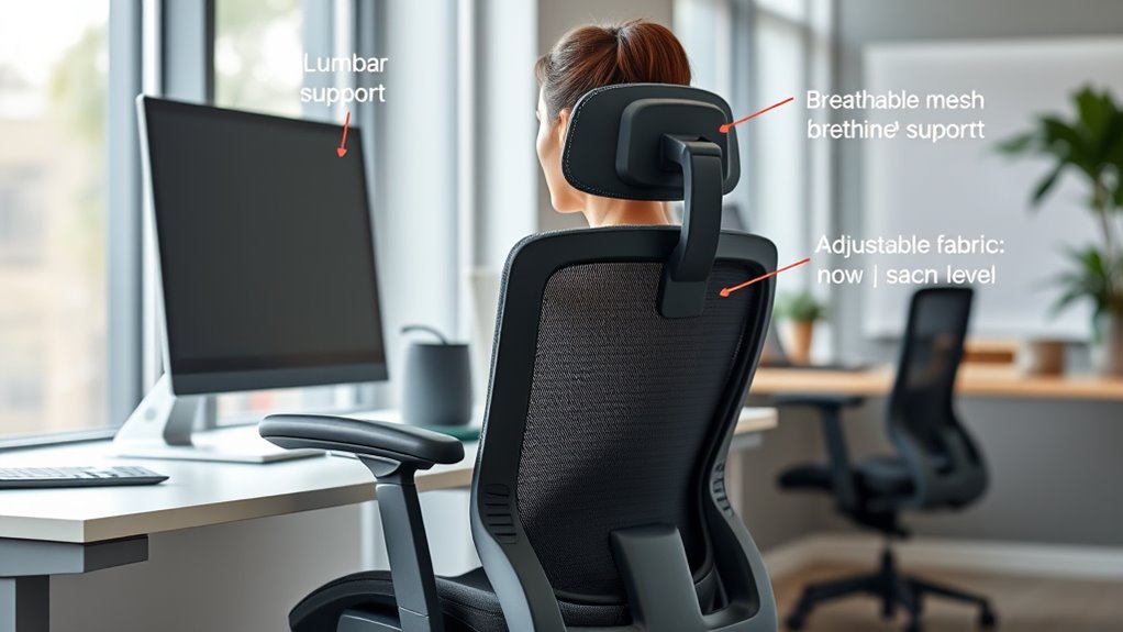 adjustable breathable ergonomic seating