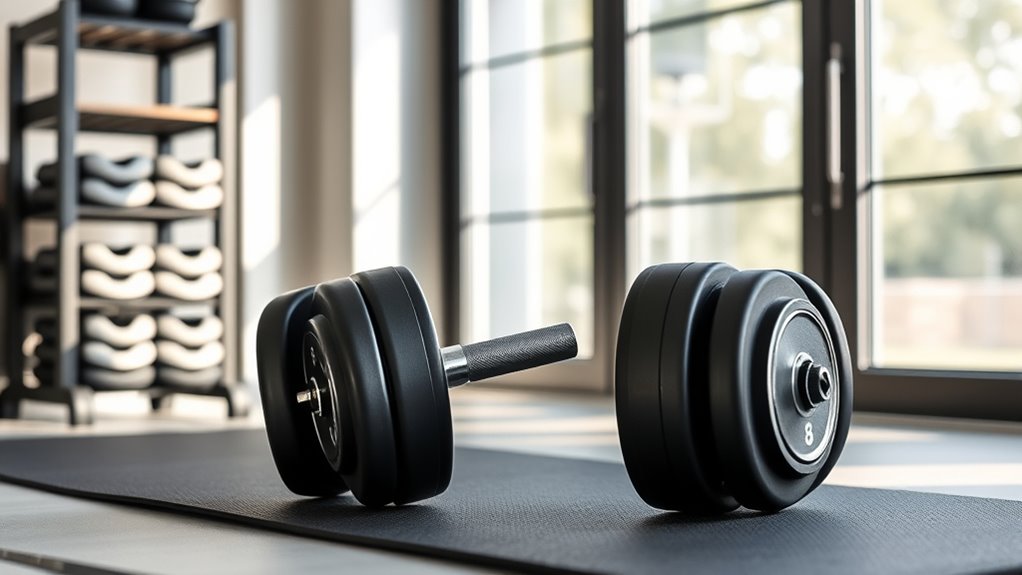 adjustable dumbbell selection criteria
