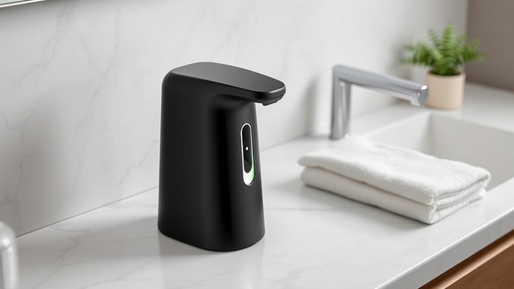 automatic soap dispenser features