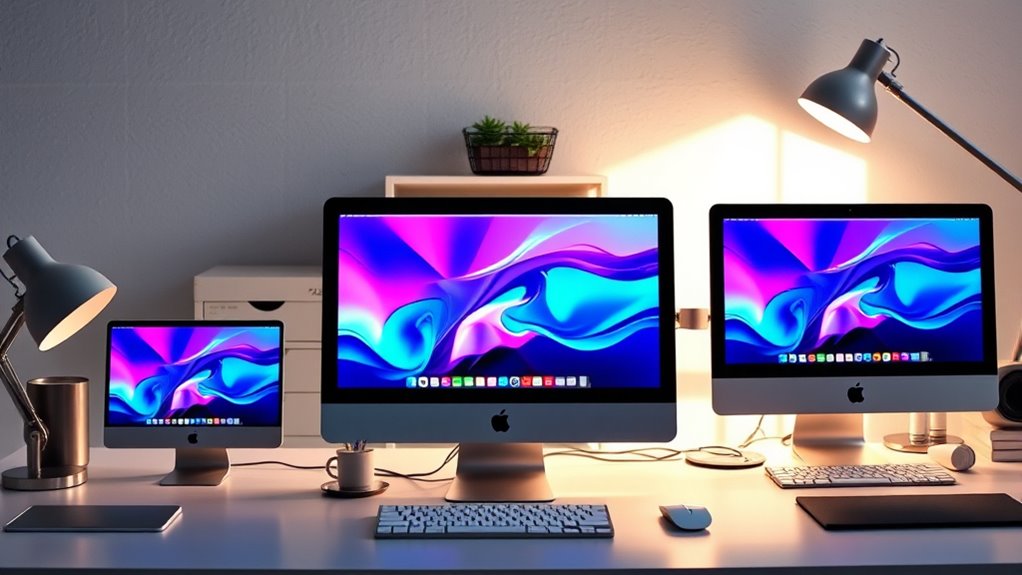 choose imac display features