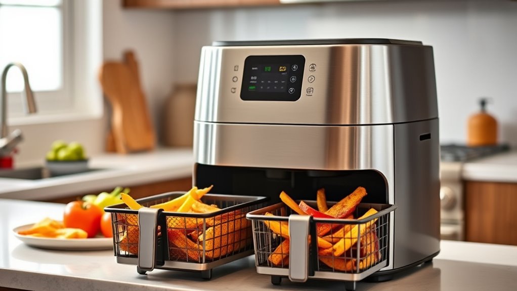 choosing dual basket air fryers
