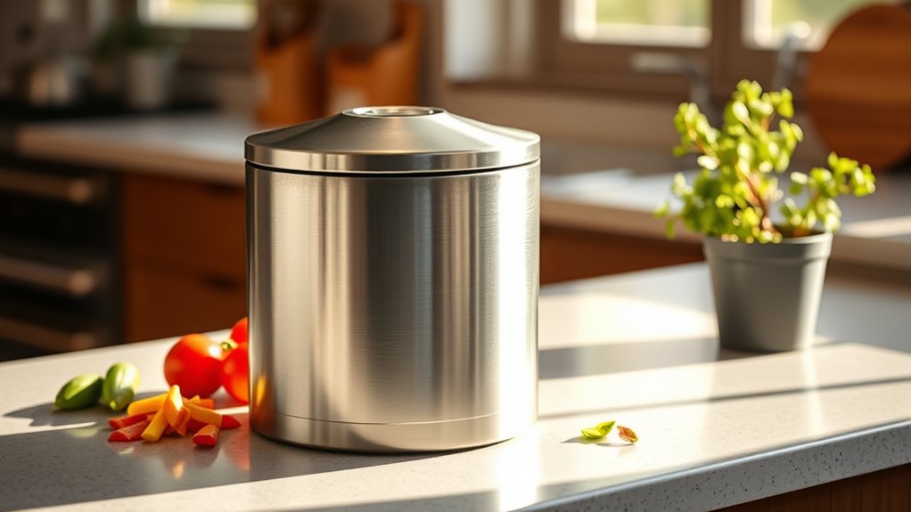 choosing durable stainless steel bins