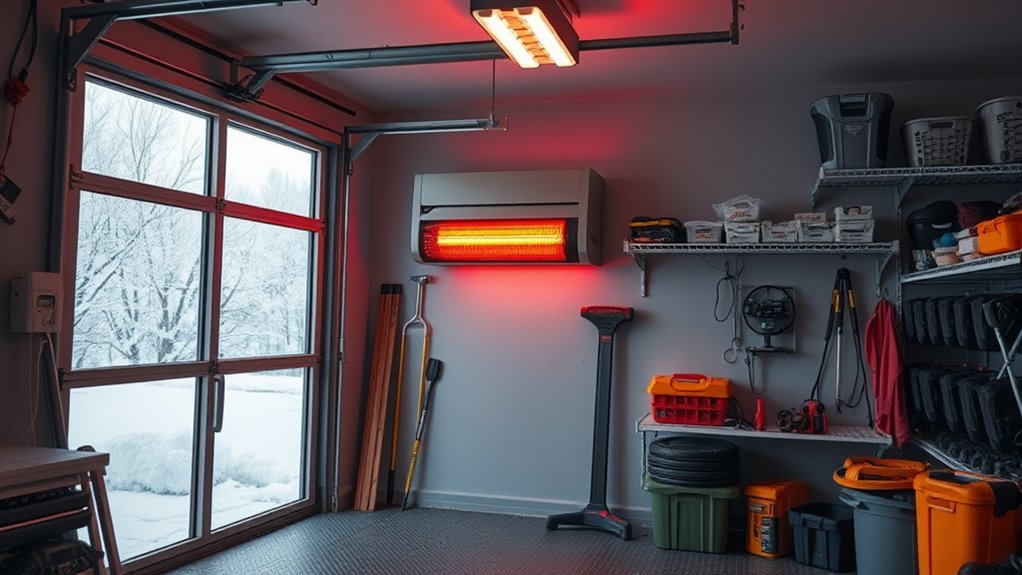 choosing efficient garage heaters