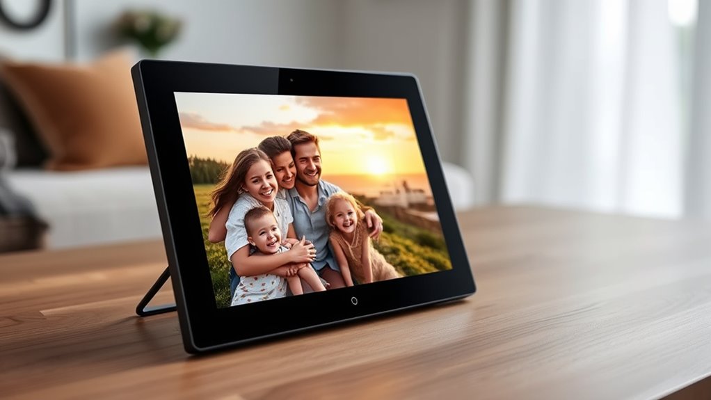 display storage connectivity ease