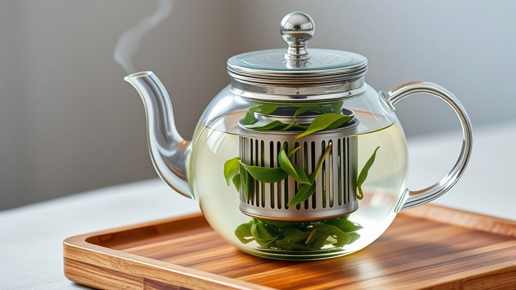 elegant glass teapots list