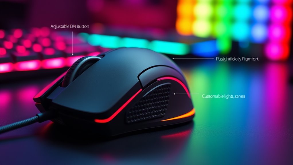 ergonomics dpi customization connectivity