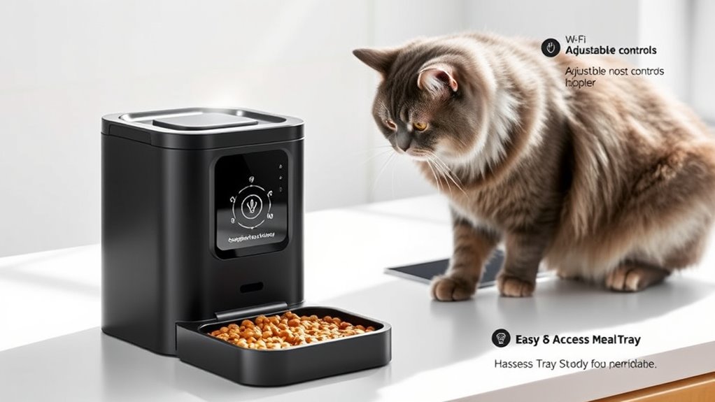 feeding capacity and features