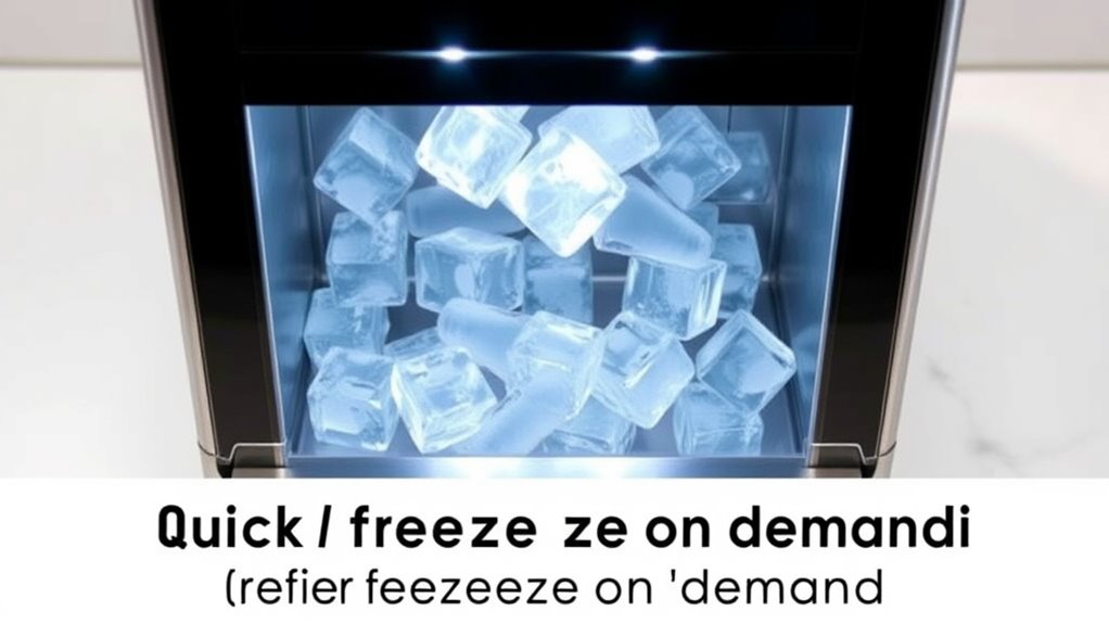 ice maker capacity portability ease