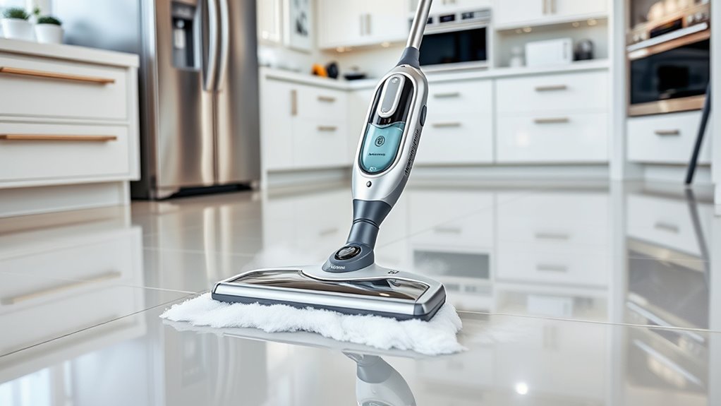 important steam mop features