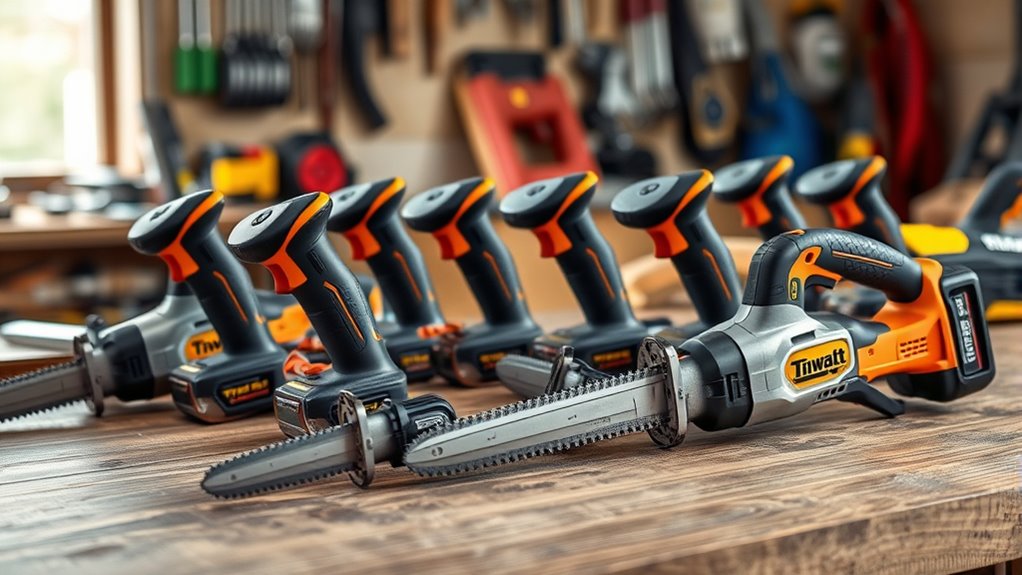 key cordless saw features