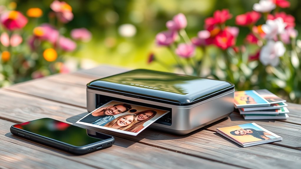 key portable photo printer factors