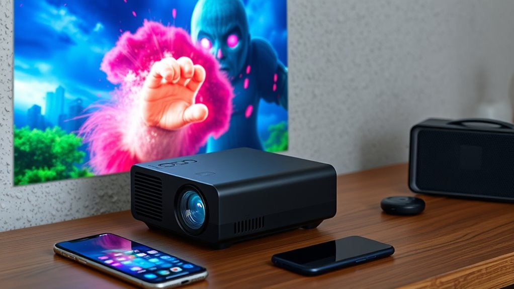 key portable projector features