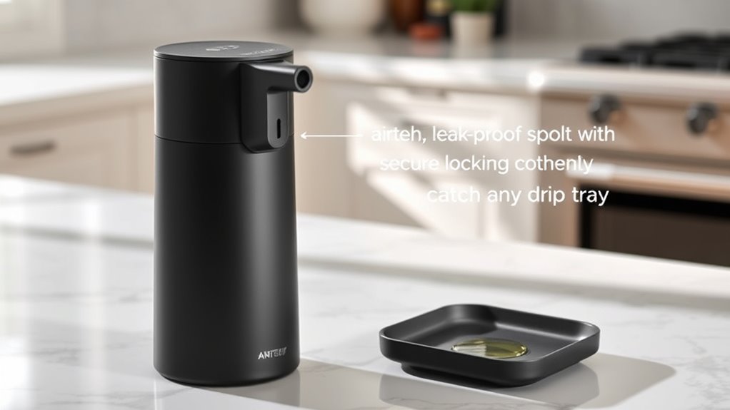 leak proof durable user friendly
