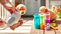 portable dog paw cleaning tools
