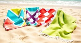 sand resistant beach towel