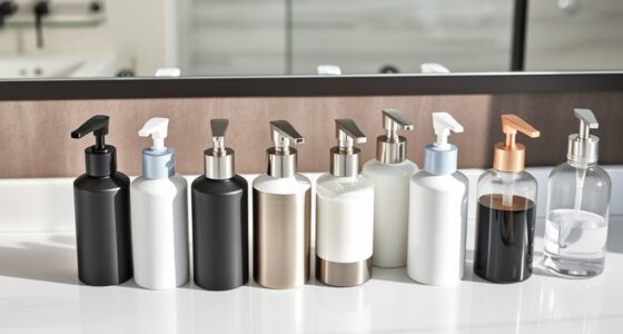 stylish foam hand soap dispensers