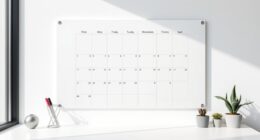 stylish whiteboard calendar options