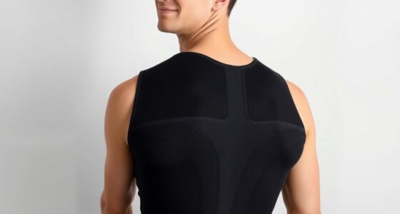 top back posture support