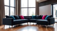 top convertible u shaped sofas