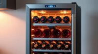 top dual zone wine coolers