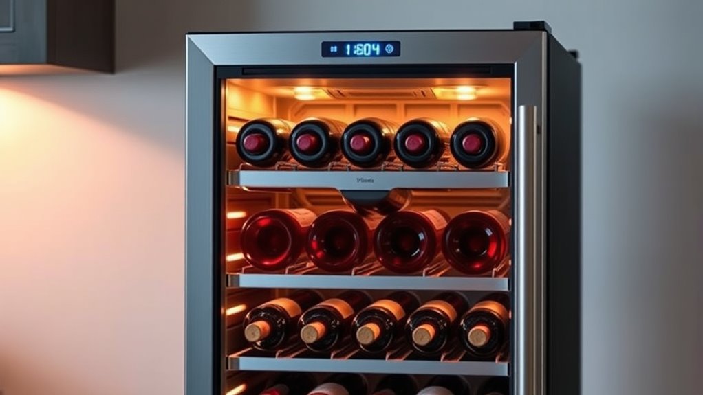 top dual zone wine coolers