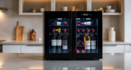 top dual zone wine coolers