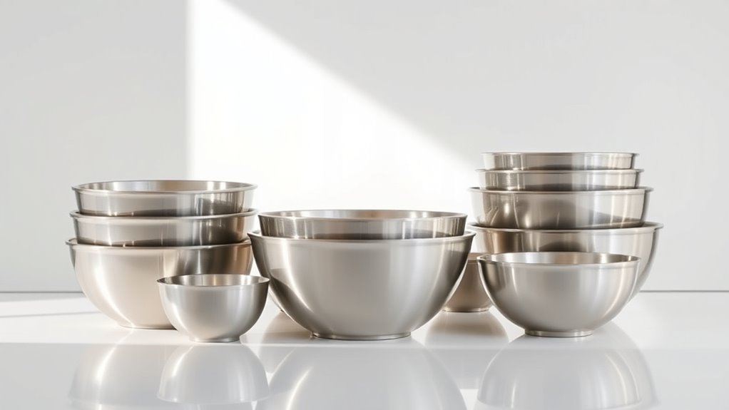 top durable stainless bowls